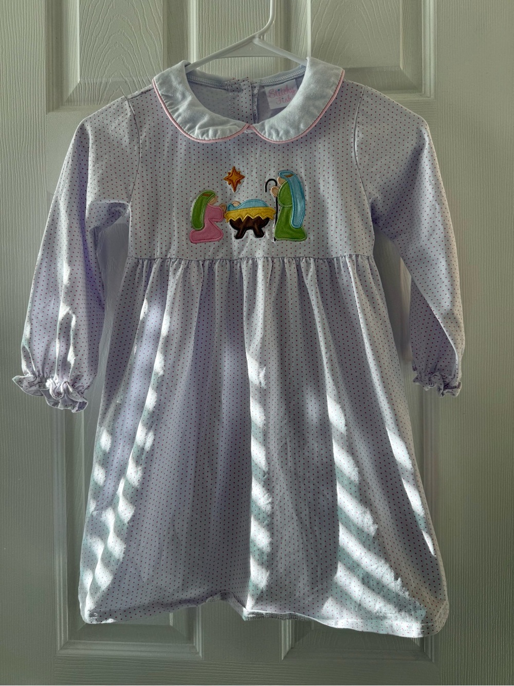 Stitchy Fish Kids Nativity Dress Size 7
